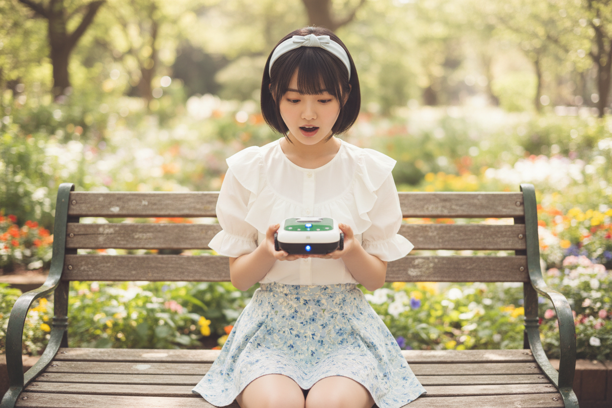 autonomous weed-pulling robots for home gardens - lifestyle photo