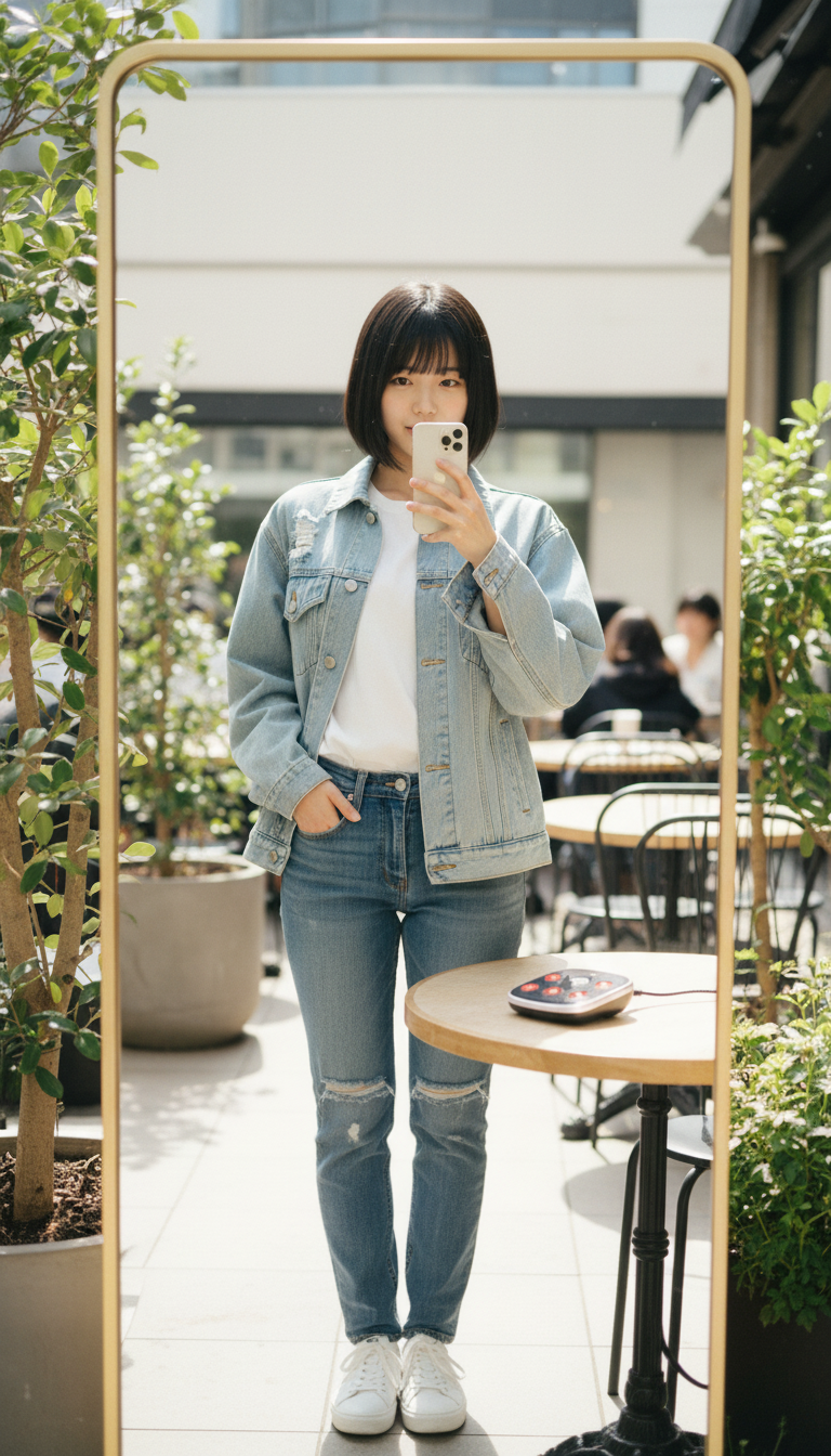 LED microcurrent scalp revitalizers for thinning hair - lifestyle photo